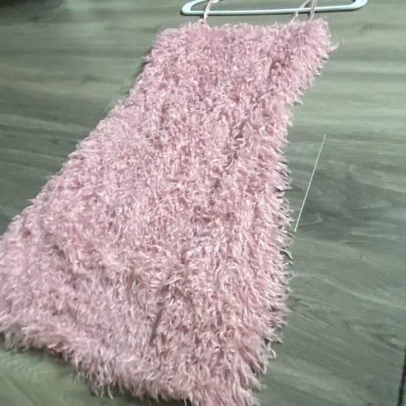 idem ditto Faux Fur Confetti Dress - Picture 2 of 4